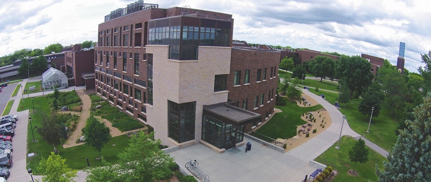 Ford Hall Drone View